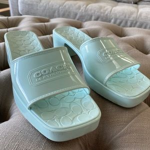 Coach Heel Sandals